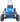 TrailMaster Cheetah i3 Kids Electric Go Kart with 3-speed settings and reverse, ideal for ages 4-9, featuring a sleek blue design.