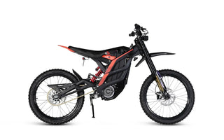 High-performance electric dirt bike with rugged design and powerful features for adventurous riders