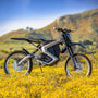 Rawrr E-Moto electric bike on a scenic outdoor trail