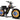 Rundeer Attack 11 Moped Style Electric Bike with UL certification, featuring robust tires and black frame design for enhanced safety and power.