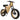 Rundeer Attack10 Off Road Electric Bike with fat tires and powerful 1000W motor, featuring 48V 20Ah removable battery for extended range.