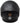GDM VENOM Motorcycle Helmet back view with DOT certification, featuring aerodynamic design and Bluetooth integration.