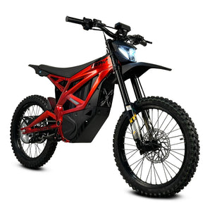 SRPNT 72V E-moto in Red, featuring 72V and 10,000W of Pure Power!