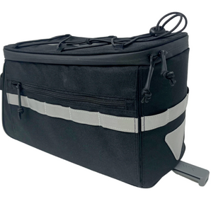 MIK Trunk Bag Big Momma Bicycle Rack Bag - Compatible With MIK (Works Only With MIK Rack - Not Included)