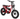 Golden Cycles Panthro E-bike, 750W motor, red frame, ideal for commuting and leisure rides