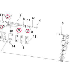 Bearing Kit | Suspension Linkage | Surron LBX