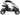 TrailMaster Blazer i200R Electric Go Kart with canopy, side view, 48V lithium battery, mid-sized kids kart, safety features visible