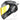GDM DEMON Bluetooth motorcycle helmet with intercom, yellow visor, and interchangeable shield for enhanced ride safety