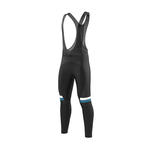 Men's Classic Black Long Sleeve Jerseys / Bib Tights