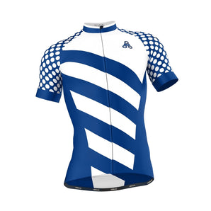 Men's Elite Royal Cycling Short Sleeve Jerseys / Bib Shorts