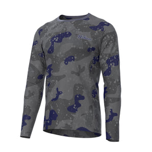 Men's Long Sleeve Camo MTB Mountain Bike Cycling Jersey