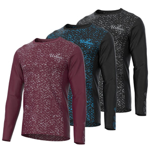 Men's Long Sleeve "Starry Night" MTB Mountain Bike Cycling Jersey