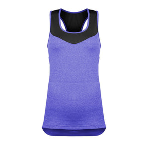 Women's Cycling/Running Racerback Tank Top with Pockets